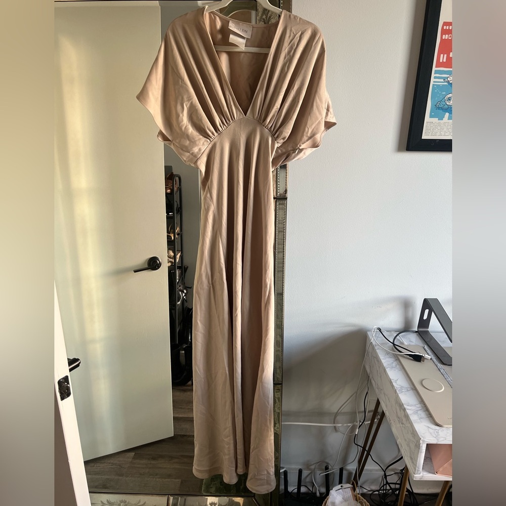 BHLDN Champagne Gown